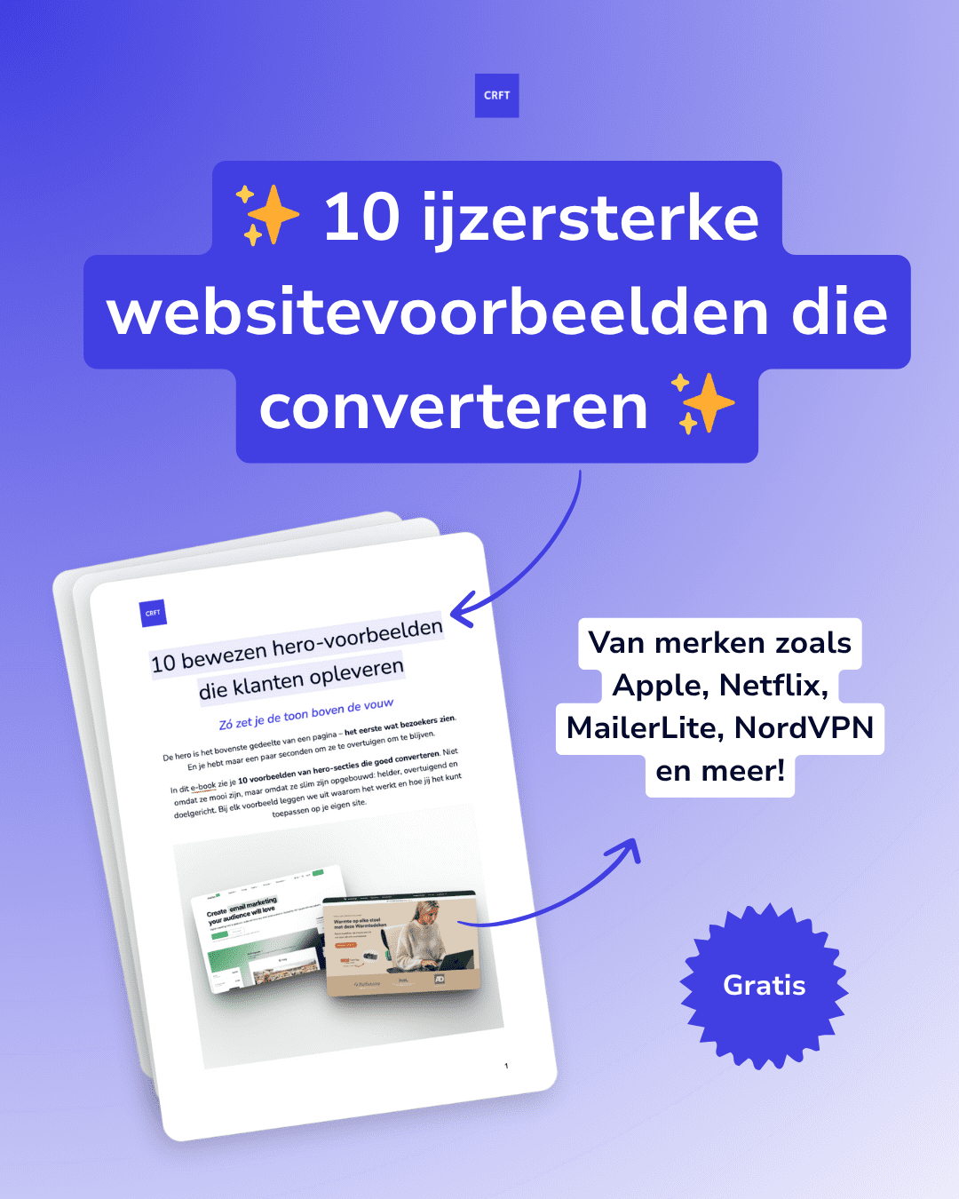 10 ijzersterke websitevoorbeelden die converteren